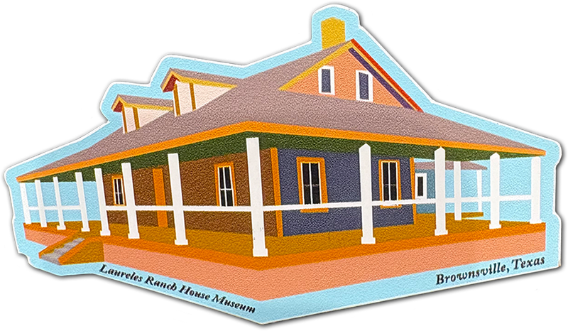 Laureles Ranch House Museum sticker