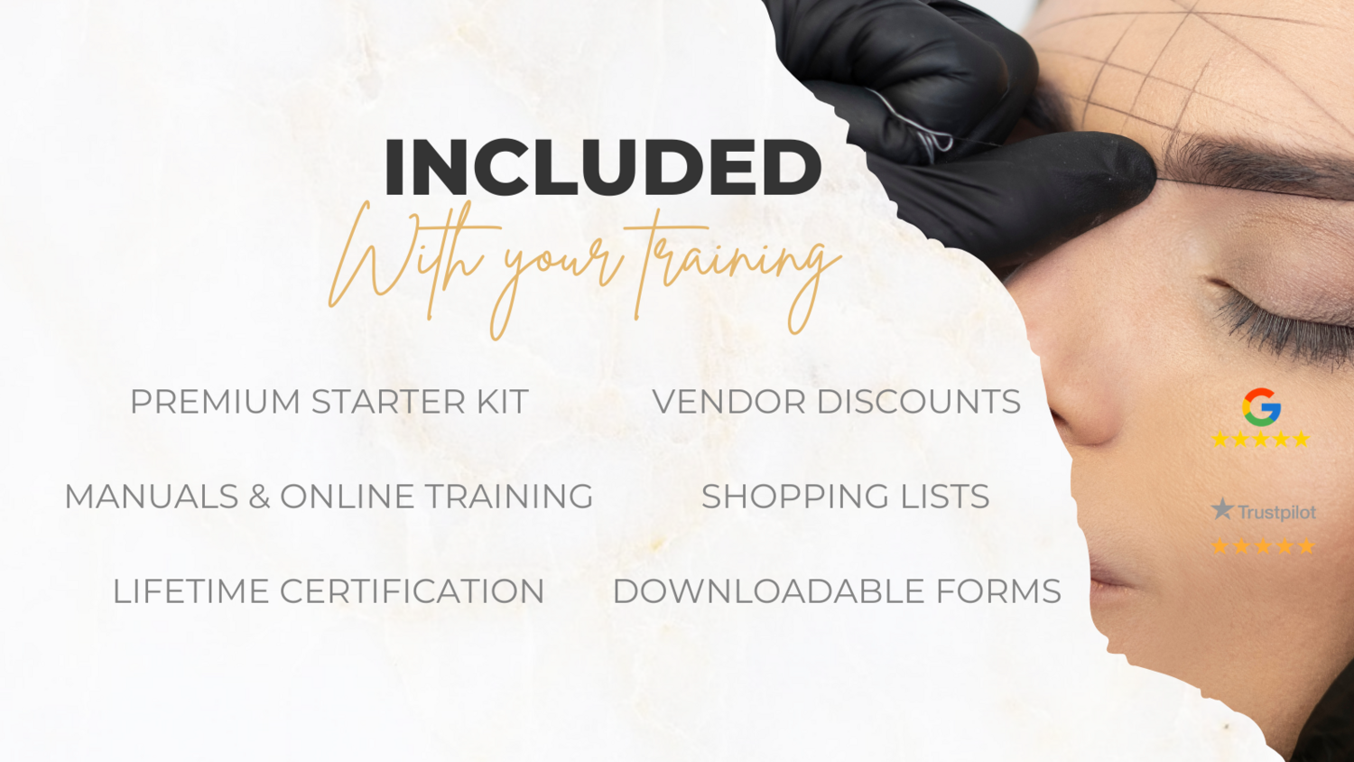 5 DAY BROW TRAINING VANCOUVER