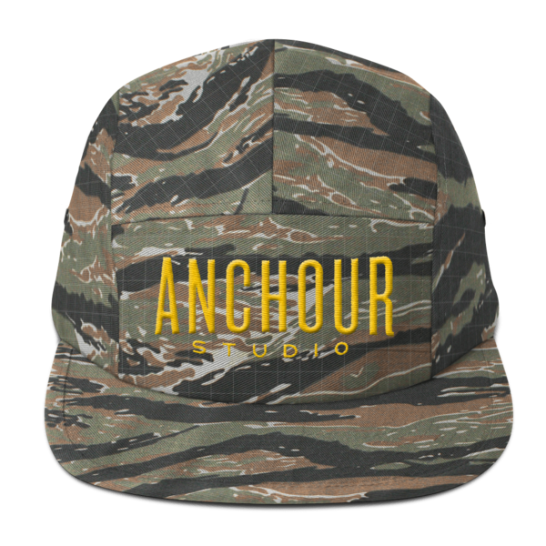 Camo Five Panel Cap
