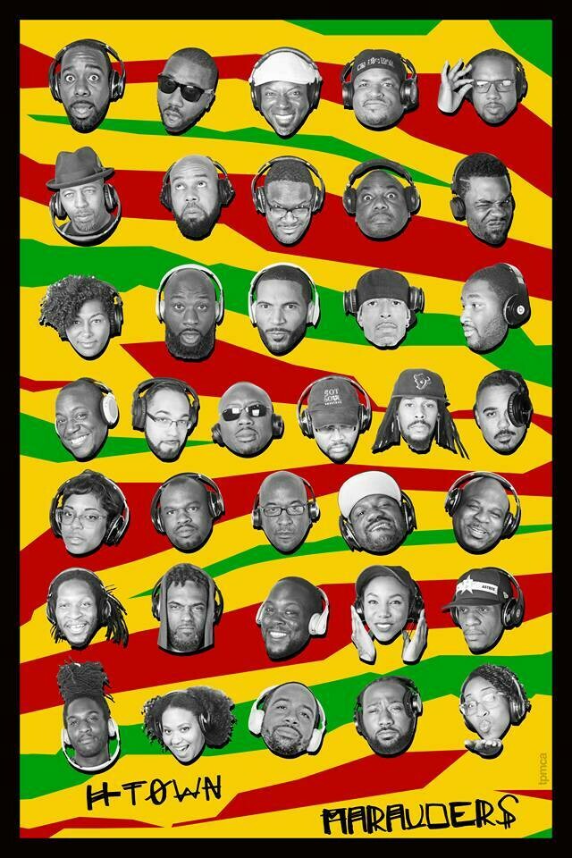 HTown Marauders Poster 11x17