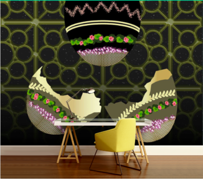 Easter Egg Wall Mural