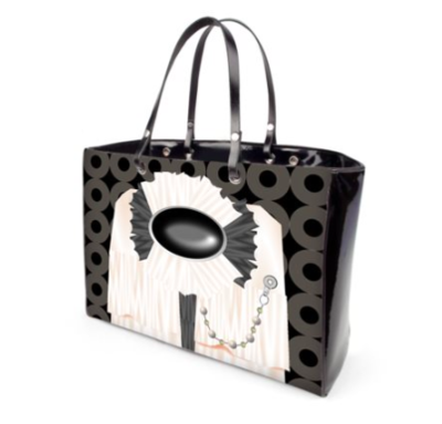 Ruffled Garment Purse
