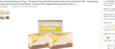 Island Escape Caffeine Soap Bar