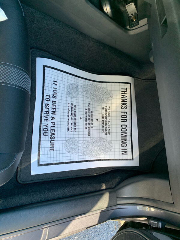SMD Paper Floor Mats