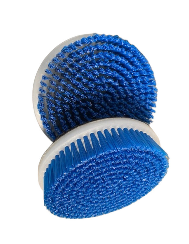 Hook &amp; Loop Back Rotary Carpet Brush