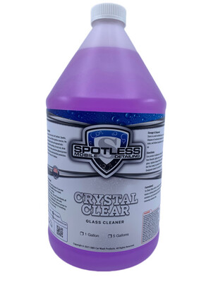 Crystal Clear Glass Cleaner 2.0  (1 Gal )