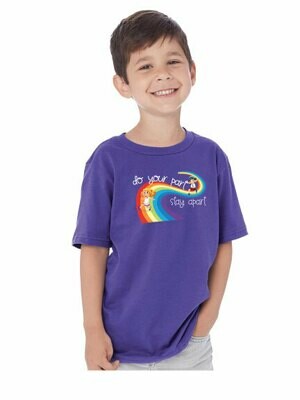 do your part stay apart - Youth - T-Shirt
