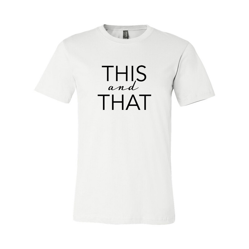 This &amp; That - The Well - Adult - Unisex - T-Shirt