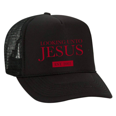 Looking Unto Jesus Meshback Trucker Hat {20 Year Commemorative} - The Well - Unisex