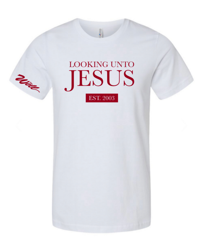 Looking Unto Jesus TShirt Adult/Youth/Toddler {20 Year Commemorative} - The Well - Unisex