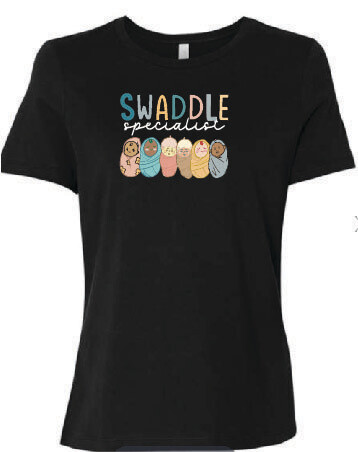 Swaddle Specialist - Women&#39;s Relaxed Crew Neck T-Shirt