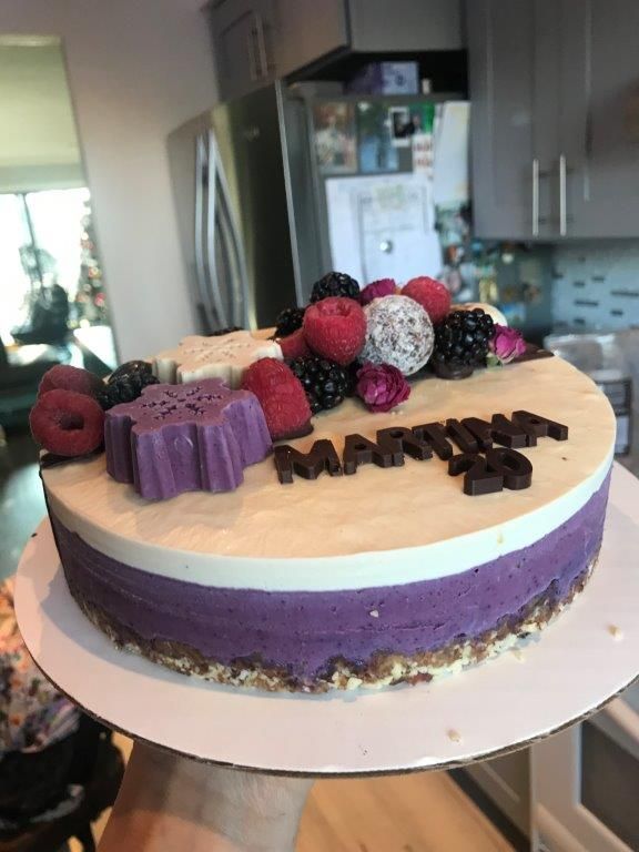 Wild berry Chocolate Cake