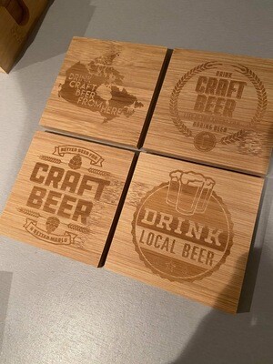 Bamboo Coasters by NCG