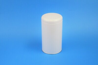 Medium Round Tin - White - 3.5OZ/100G
