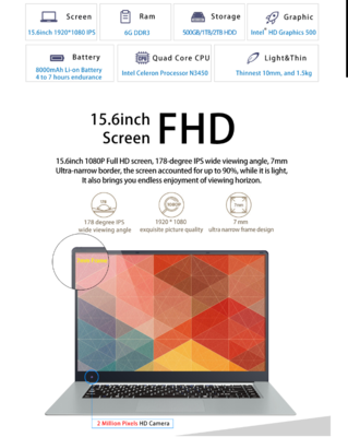 Quad Core, 6Gb RAM Laptop