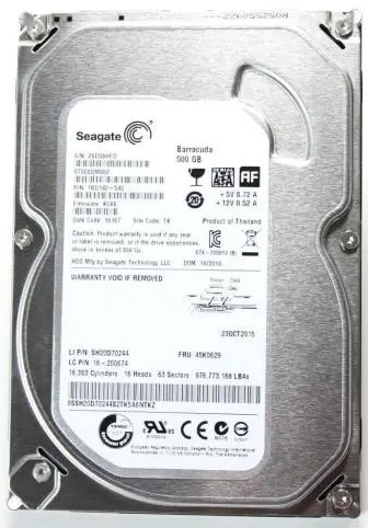 45K0629 | SH20D70244 | ST500DM002 | Lenovo 500GB 6GBPs 3.5&quot; SATA Hard Disk Drive