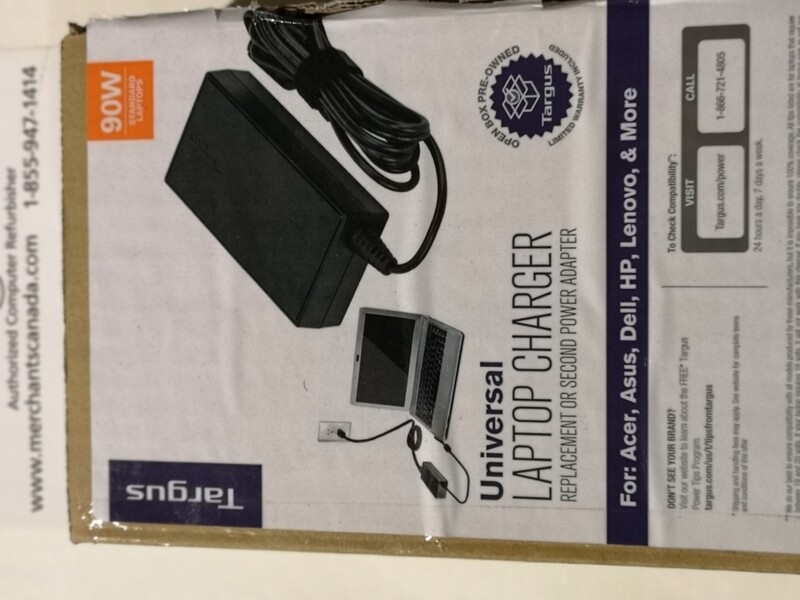 Targus Universal 90W Laptop Ultra-Slim Charger | APA790USO | APA790USO-80 | APA790USO-72R