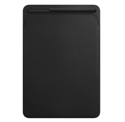 Leather Sleeve for 10.5‑inch iPad Pro - Black  | MPU62ZM/A