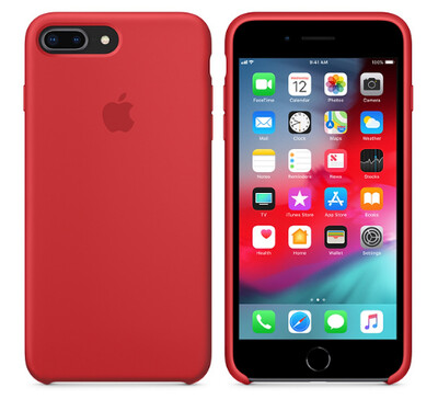 iPhone 8 Plus / 7 Plus Silicone Case Red | MQH12ZM/A