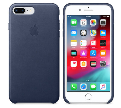 iPhone 8 Plus / 7 Plus Leather Case - Midnight Blue | MQHL2ZM/A