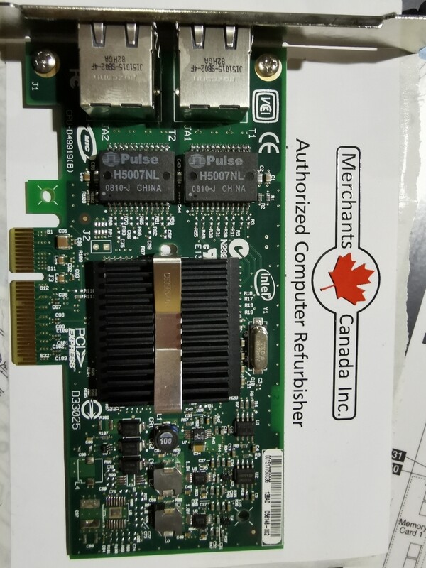 IBM Intel PRO/1000 PT Dual Port PCI-e Server Adapter | 39Y6128 | 39Y6127 | D56146-003
