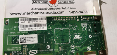 TX564 | 0TX564 | Dell Broadcom Network Interface 1GB Pro 1000 PCIe Single Port Card