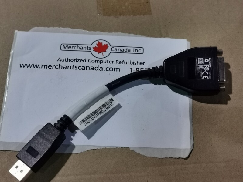 Lenovo 43N9159 DisplayPort to DVI Adapter Video Cable | 43N9160 | 43N9160