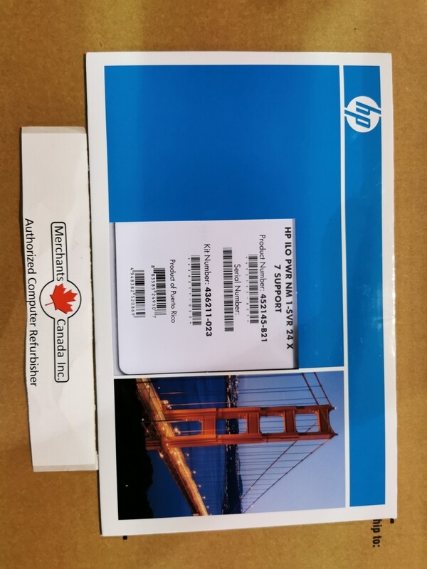 452145-B21 | Factory Sealed HP Software iLO Power Management Pack No Media | 1 Server, 1 year 24x7 Support License | 436211-023