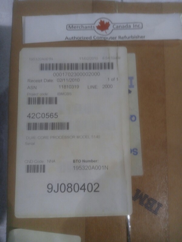IBM 42C0565 | Intel Xeon 5140 2.33GHz Dual-Core Processor | New in box