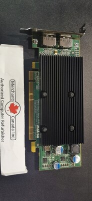 M9128-E1024LAF | MXG-M9128 | Matrox 1GB PCI-Express x16 Dual Head Display Port Video card