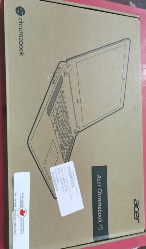New Open Box Acer 15" Chromebook With Quad Core Processor