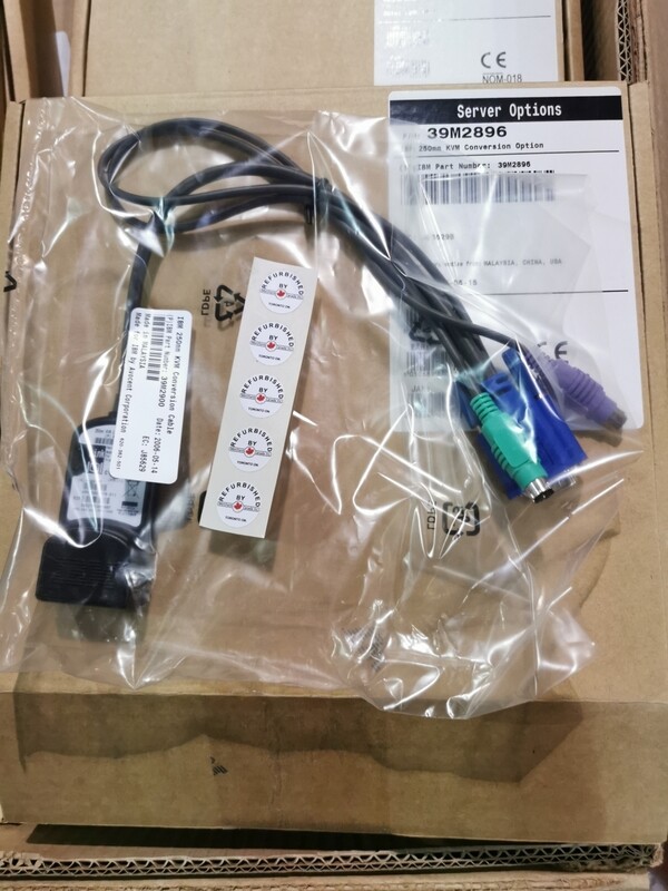 IBM 250MM KVM Switch Conversion Cable  | 39M2896 | 39M2900 | 39M2910 | MPN 520-278-511
