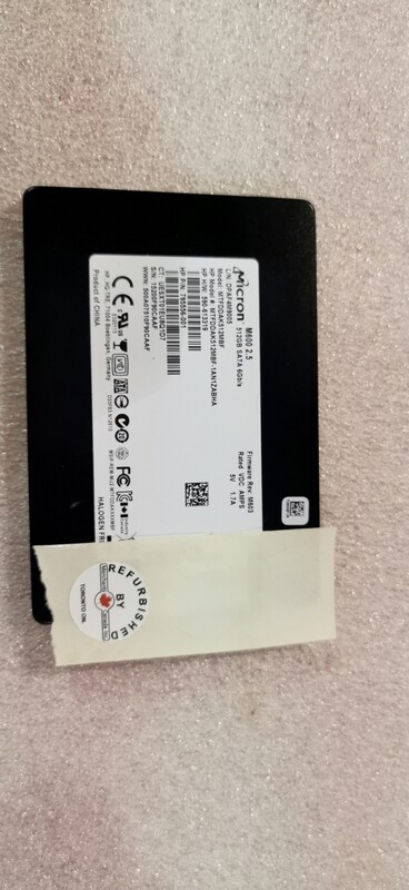 795556-001 | MTFDDAK512MBF | MTFDDAK512MBF-1AN1ZABHA | GENUINE HP 2.5&quot; 512GB SATA 6Gb/s Hard Disk Drive