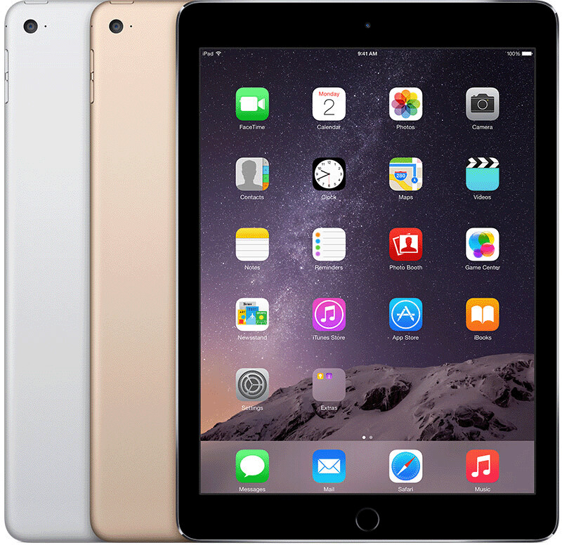 Apple iPad Air 2 Space Gray Model A1567 | 128GB - WiFi + Cellular | Refurbished