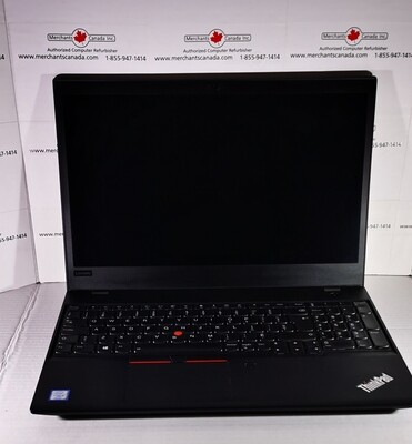 Lenovo ThinkPad T580 | Intel Core i5-8350U CPU @ 1.70 GHz | 8GB | 256GB NVMe | 15.6" FHD IPS Anti Glare (1920 x 1080) | HDMI | USB-C | Thunderbolt | SD Card Reader | Canadian French Keyboard