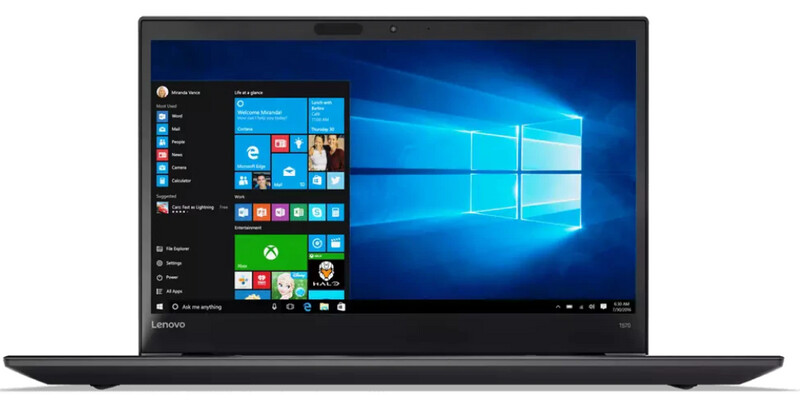 Lenovo ThinkPad T570 Core-i5 7300U | 8GB | 256GB PCIe NVMe | Camera | 15.6&quot; HD | HDMI | Thunderbolt | Full Numeric Keypad | Card Reader | Windows 10 Professional | French Keyboard | 20HAS1RY00