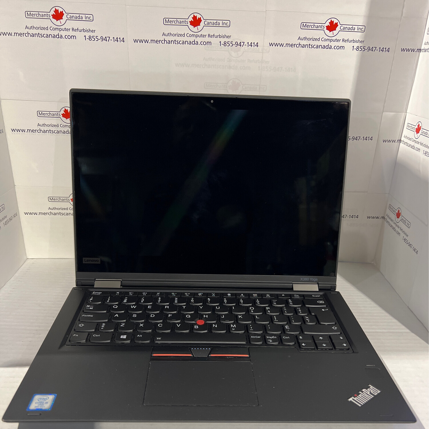 Lenovo ThinkPad X380 Yoga Touch 13.3” FHD (1920 x 1080) | 8TQuad Core i5-8350U | 16GB | 256GB NVMe | HDMI | Thunderbolt | 3G/LTE | ThinkPad Pen | Windows 10 Pro | French Canadian Keyboard | 20LJS1V200