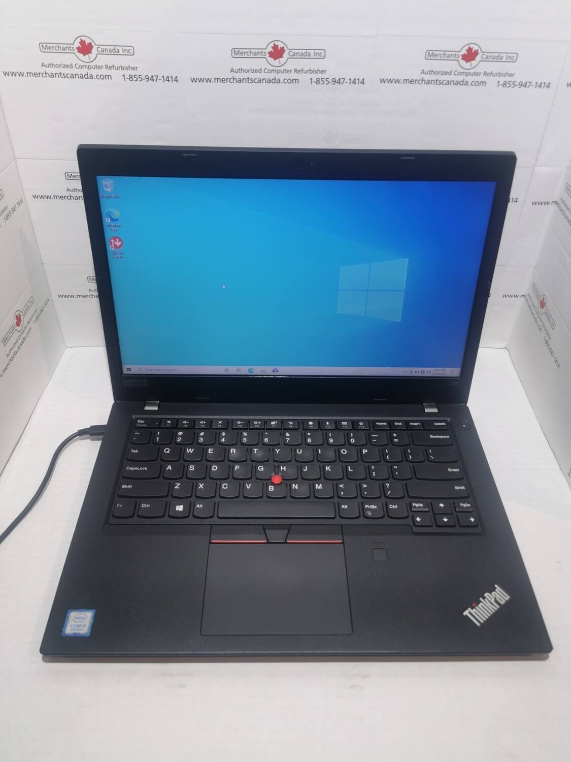 Lenovo ThinkPad L480 8th Gen Intel Core i3-8130U | 8GB | 128GB SSD | 14" HD LED | HDMI | USB-C | Windows 10 Pro | 20LT-S29900 | Windows 11 Compatible