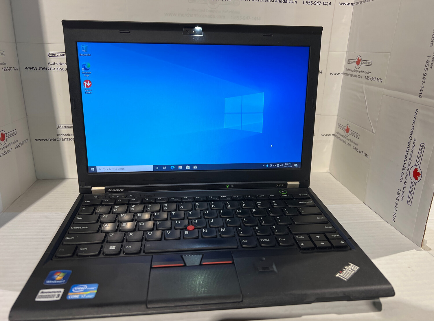 Lenovo ThinkPad X230 Core i7 2.9 GHz | 8GB | 128GB SSD | 12.5" HD | AGP | Mini DP | Windows 10 Pro | 2325-BW1