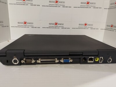 IBM ThinkPad T20 Pentium III 700 MHz | 384 MB | 12 GB | DVD-CDRW | MODEM | NIC | SERIAL | PARALLEL | PS2 | USB | VGA | PCMCIA | French Canadian Keyboard | Windows XP Pro | 2647-81F | 264781F