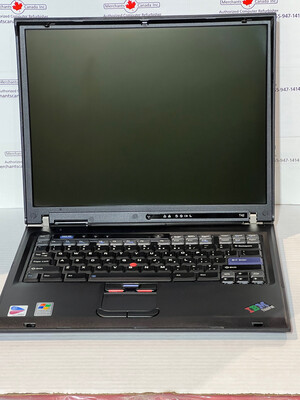 IBM ThinkPad T42 1.7 GHz | 512MB | 40GB | DVD+ | 15" (1024 x 768) | ATI Mobility Radeon 7500​ | Parallel Port | Windows XP Pro | 2373-6YU | 23736YU