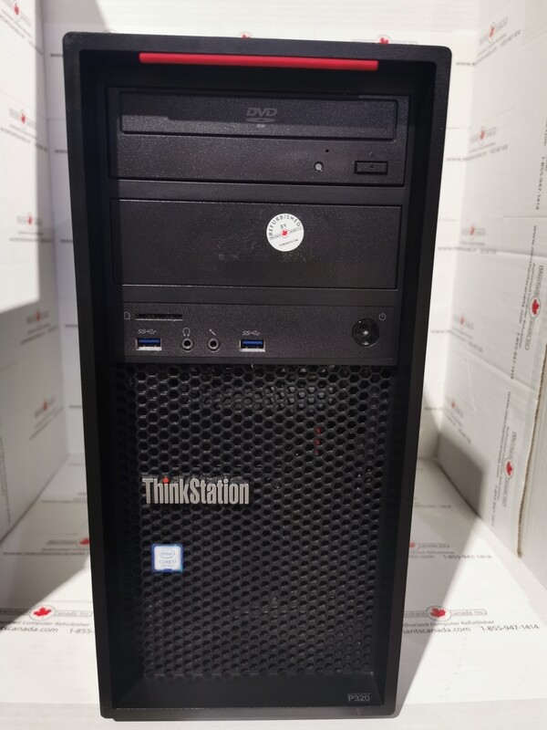 Lenovo P320 Workstation | Intel Core i7-7700K Max Turbo 4.5 GHz | 16GB | 500GB | 8 x USB | DVD-RW | SD CARD | Windows 10 Professional | 30BG-S1HV00