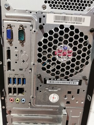 Lenovo P320 Workstation | Intel Core i7-7700K Max Turbo 4.5 GHz | 16GB | 500GB | 8 x USB | DVD-RW | SD CARD | Windows 10 Professional | 30BG-S1HV00