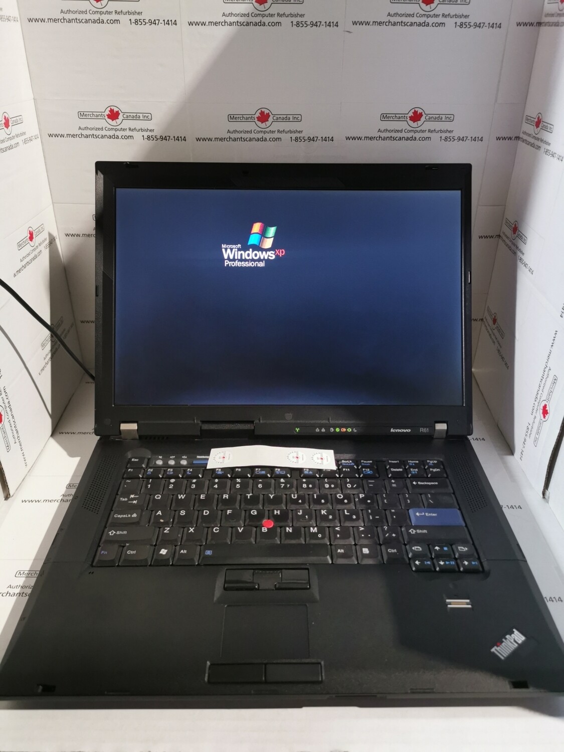 Lenovo ThinkPad R61 Core 2 Duo 1.8 GHz | 2GB | 80GB | 15" (1280 x 800) | NVIDIA Quadro NVS 140M | Windows XP | 8927-CT0