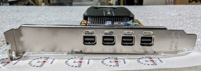 HP 700101-002 |  721795-001 | NVidia Quadro NVS 510 2GB Video Card | Full Height | 3840 x 2160 @ 60 Hz)