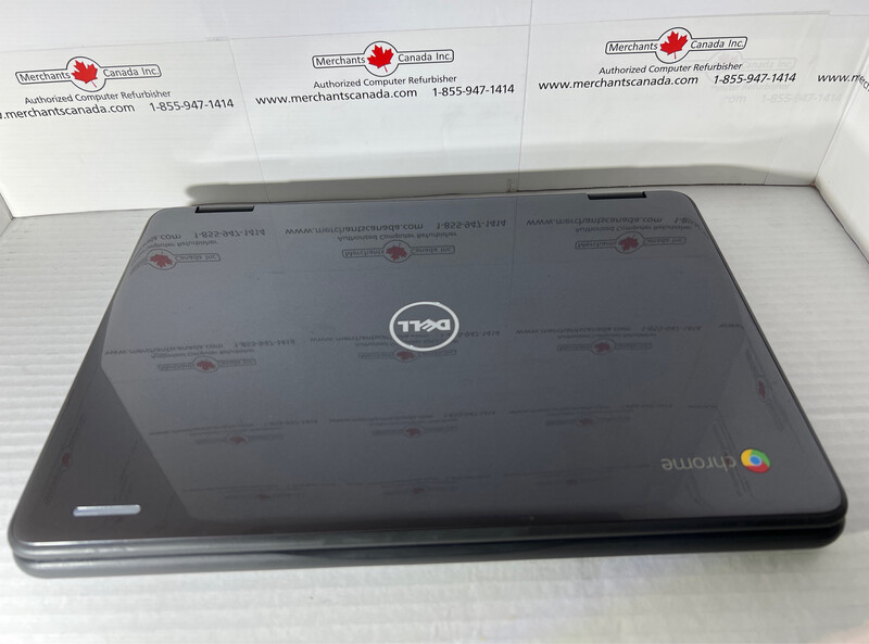 Dell Touchscreen Chromebook 11 3189 2-in-1 Convertible | 11.6&quot; HD Touchscreen | Intel Celeron N3060 Dual Core up to 2.48GHz | 4GB | 32GB eMMC | Grade B