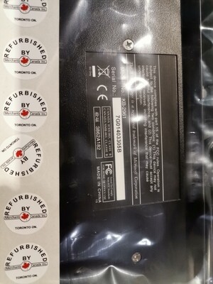 New Original Chicony Black PS/2 English Mechanical Click Keyboard | KB-2961 | 3862A182