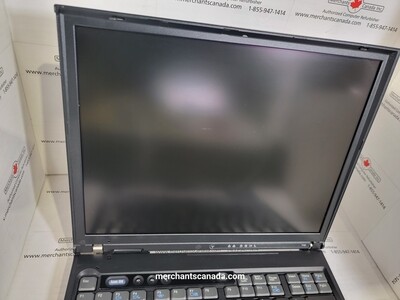 IBM ThinkPad T40 Pentium M 1.5 GHz | 512MB | 80GB | DVD+ | 14&quot; | ATI Mobility Radeon 7500 | Parallel Port | PS2 | Windows XP Loaded with License | 2373-MU2