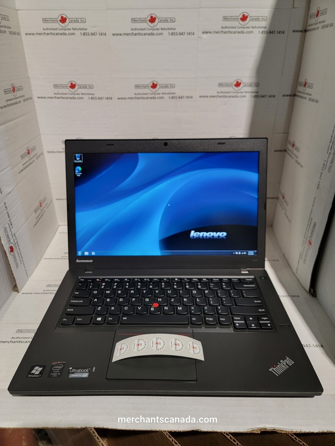 Lenovo ThinkPad T440 Core i5-4300U @ 1.9 GHz | 8GB | 128GB SSD | 14" HD+ LED (1600 x 900) | Windows 7 Professional | (20B7-S0Y70P