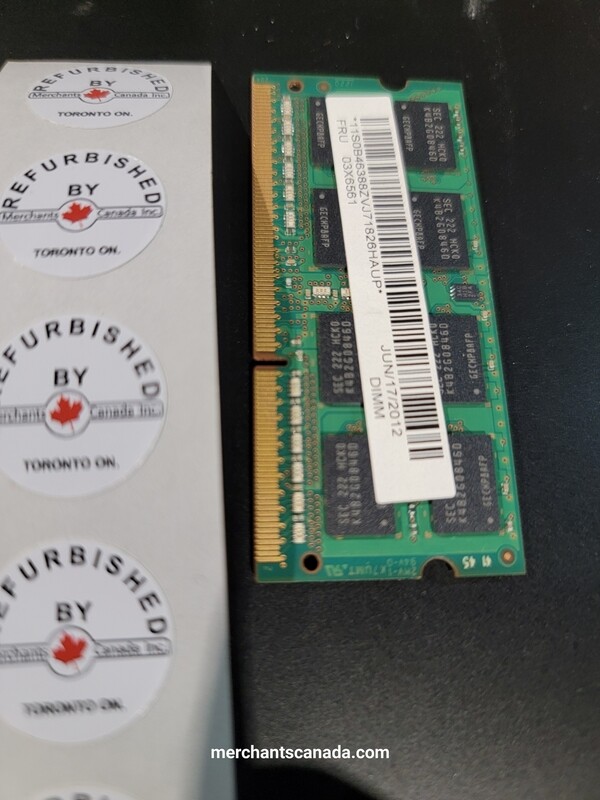 03X6561 | Genuine Lenovo 4GB  PC3-12800S 1600MHz SODIMM
